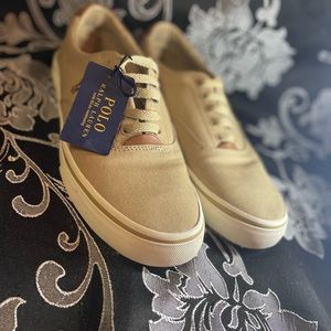 Polo Ralph Lauren Keaton canvas sneakers with RLite cushioning only worn 2 times